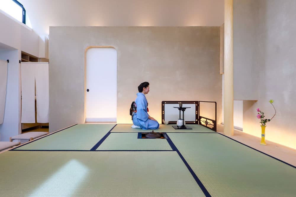 竹翠庵の茶道体験イメージ